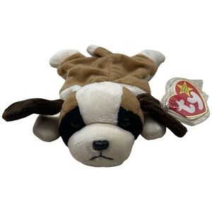 Ty Beanie Baby Bernie The Dog Style 4109-DOB 10-3-1996